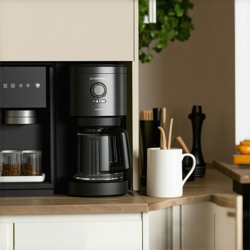 The Built-In Coffee Station Move That Ends Morning Counter Chaos