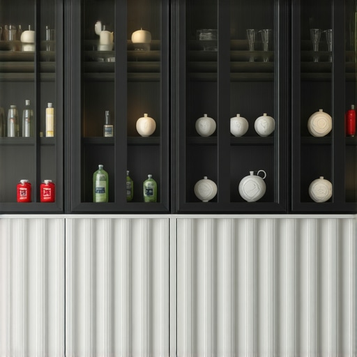Why Open Shelving Is Losing Ground to Fluted Glass Cabinets