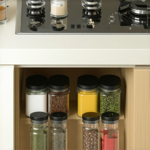 Why Your Spice Rack Belongs in a Drawer Instead of Above the Stove