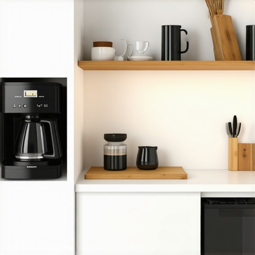 3 Retractable Coffee Station Ideas for Small Kitchen Layouts