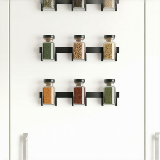 5 Magnetic Spice Racks That Fix Cabinet Door Clutter Issues