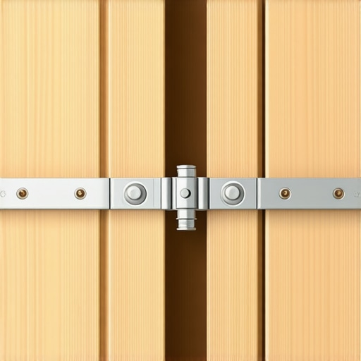 A person using a screwdriver to tighten a kitchen cabinet hinge