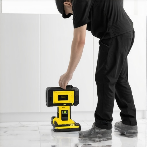 How to Level Base Cabinets on a Sloped Tile Floor