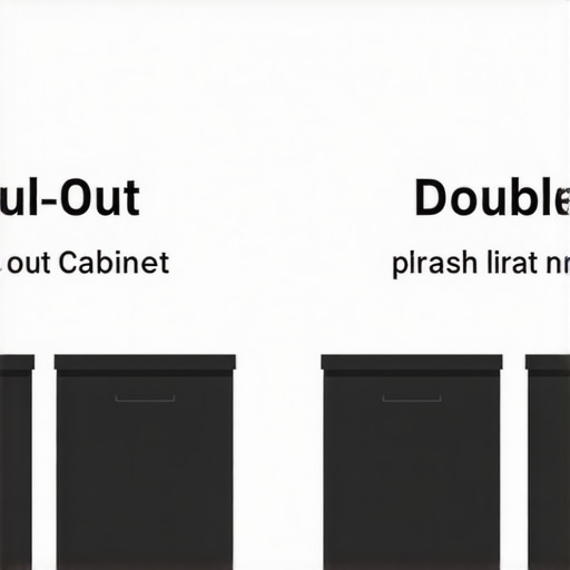The 15-Inch Trash Pull-Out vs. the Double Bin Strategy
