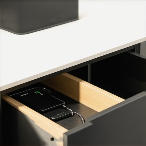 The Charging Drawer Move: Putting an End to Countertop Cord Clutter
