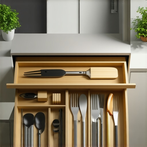 The Drawer-in-Drawer Method for Organizing Overflowing Utensil Trays