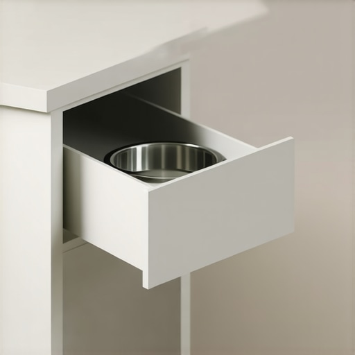 The Hidden Pet Bowl Drawer That Keeps Your Floor Clean