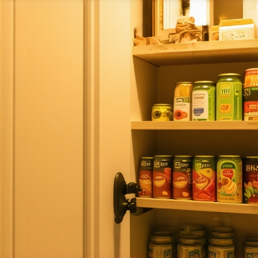 The Pantry Door Shelf Move: Using Dead Space for Canned Goods