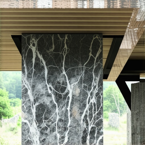 The Steel Bracket Method for Supporting Granite Island Overhangs