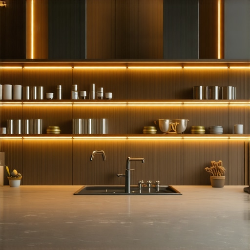 Why Glass Front Cabinets Require Interior Lighting to Look Right