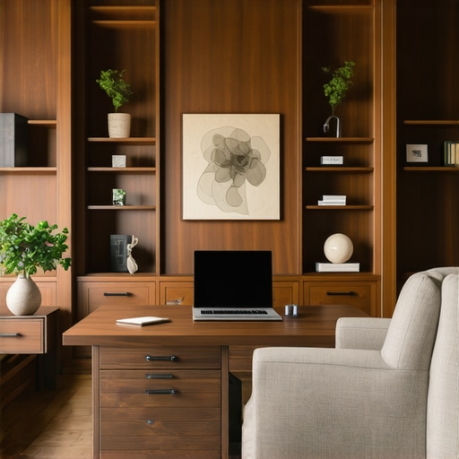 Why Solid Walnut Is Worth the Premium for Home Office Built-Ins