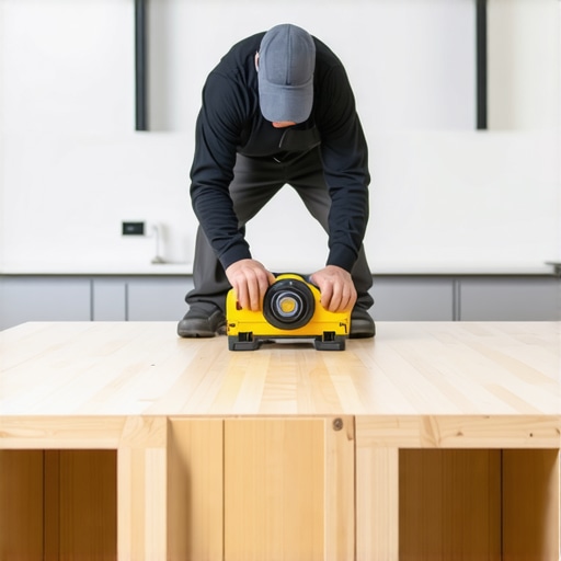 How to Level Base Cabinets on a Sloping Floor Without Shims