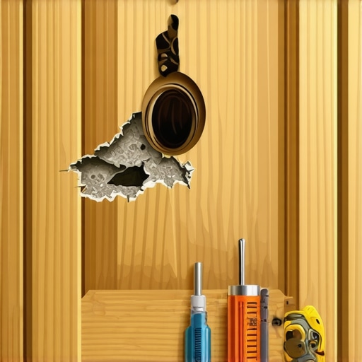 How to Repair a Stripped Screw Hole in a Cabinet Door
