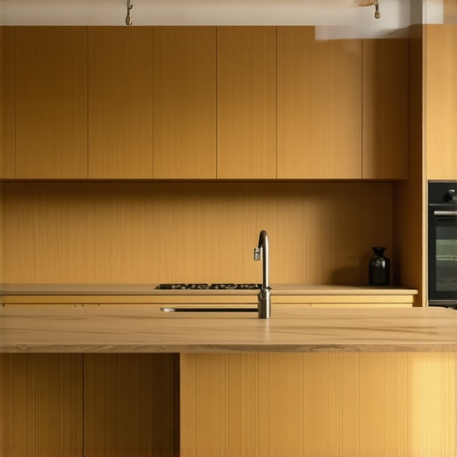 Modern Kitchen with Built-in Storage Contemporary kitchen featuring custom built-in cabinets and smart storage solutions with sleek hardware.