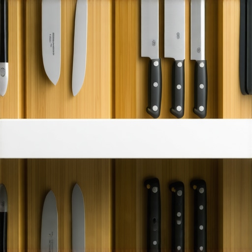 The Built-In Knife Block: Why Drawer Inserts Are Safer Than Countertop Blocks