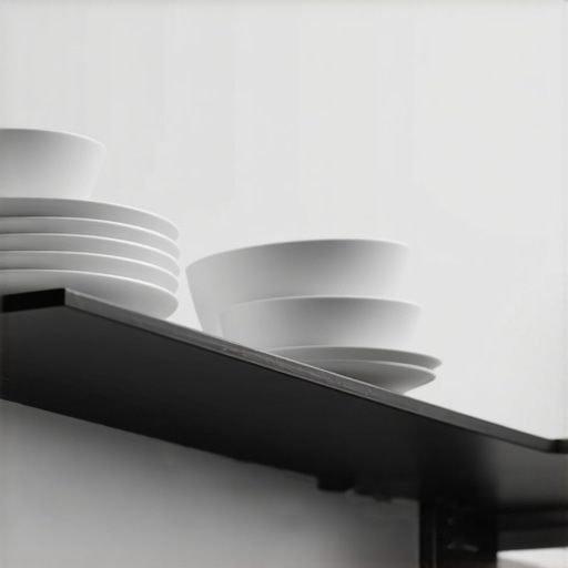 The Floating Shelf Bracket That Can Actually Hold a Full Set of Dishes