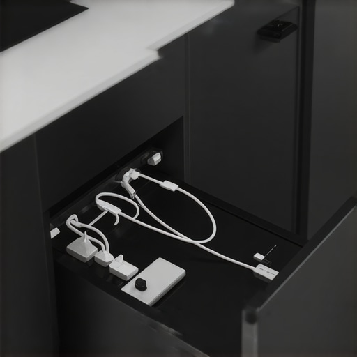The Hidden Charging Drawer Strategy to Clear Kitchen Counter Clutter