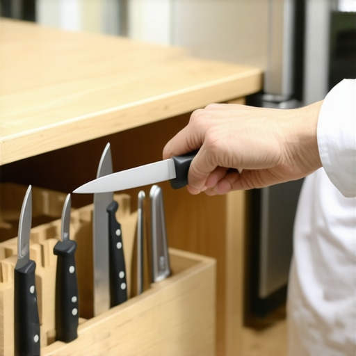 The Knife Drawer Strategy: Keeping Blades Sharp and Hands Safe