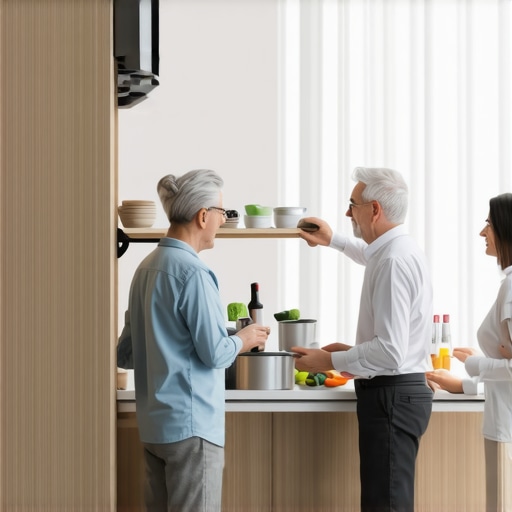 The Pull-Down Shelf Move: Making High Cabinets Accessible for Everyone