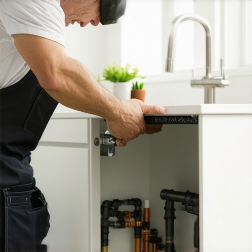 The Removable Sink Base Floor Move for Accessing Drains Without Tearing Out Cabinets