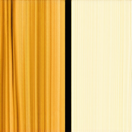 Close-up of wood grain direction and cabinet panel stability comparison