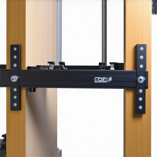 A custom cabinet mixer lift showing reinforced structural support for heavy appliances.