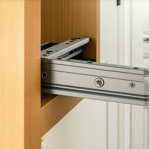 High-quality steel drawer slide hardware for custom kitchen cabinets