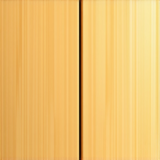 High-Quality Pre-Finished Maple Cabinet Interior Close-up of a durable UV-cured maple plywood cabinet interior showing smooth finish and wood grain.