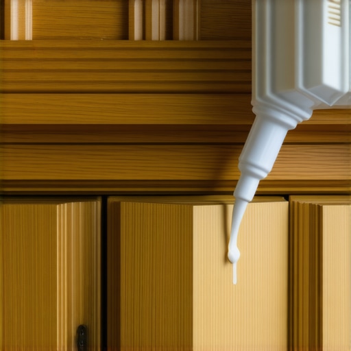 How to Choose the Right Glue for Cabinet Crown Molding