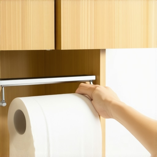 How to Install an Under-Cabinet Paper Towel Holder