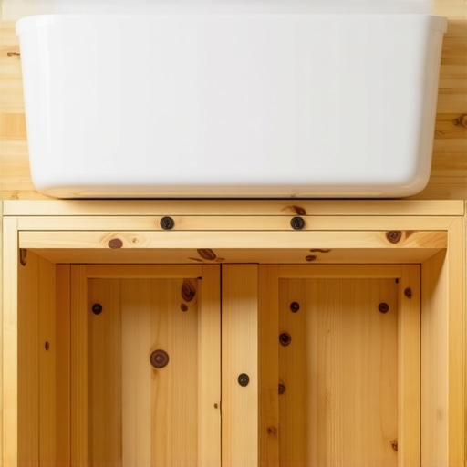 How to Reinforce a Sink Base Cabinet for a 100-Pound Cast Iron Sink