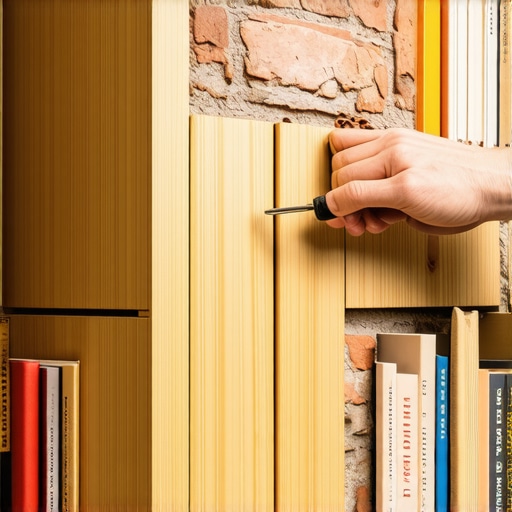 How to Scribe a Bookshelf to a Brick Fireplace Without Gaps