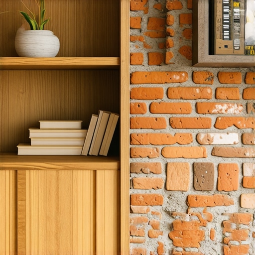 How to Scribe a Bookshelf to a Brick Fireplace for a Zero-Gap Look