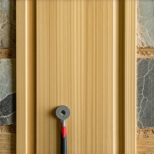 How to Scribe a Pantry End Panel to a Stone Backsplash
