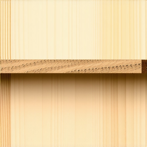 Plywood vs Solid Wood for Cabinet Stability Close-up of plywood grain layers vs solid wood board for custom kitchen cabinets.