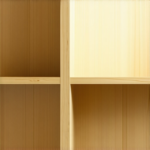 Premium Pre-finished Maple Cabinet Interior Detail A detailed view of a custom cabinet interior highlighting the durability and grain of pre-finished maple plywood.