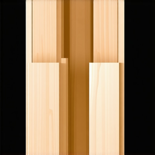 Close-up of a kitchen cabinet box showing durable joinery and plywood construction.
