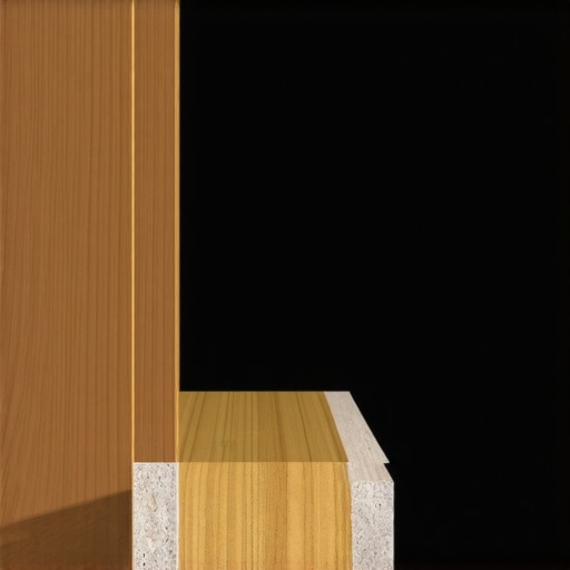 A detailed view showing the proper gap between kitchen island cabinets and luxury vinyl plank flooring to allow for expansion.