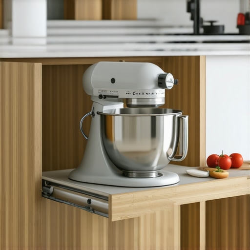 The Best Way to Store Heavy Small Appliances in a Base Cabinet