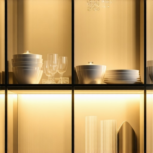 The Strategic Way to Light Glass-Front Cabinets Without Glare
