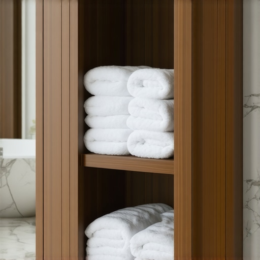 Why Every Master Bathroom Needs a Tower Cabinet for Linens