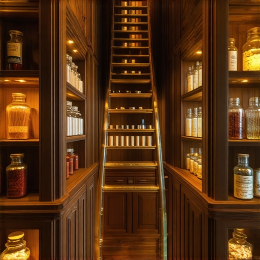 Why Your Pantry Needs a Ladder if You Have High Ceilings